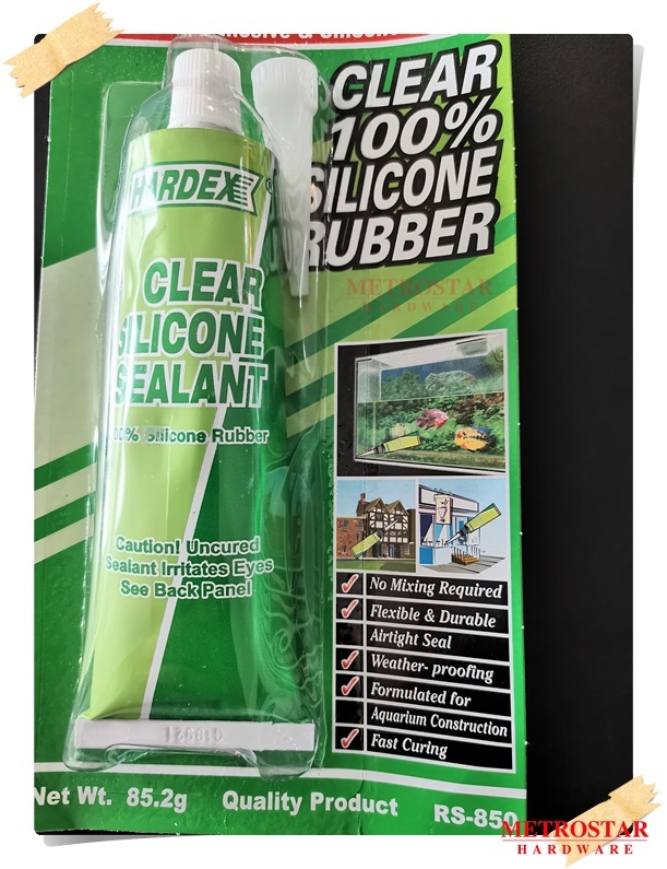 Hardex Clear Silicone Sealant