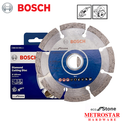 Bosch Diamond Cutting Disc for Stone 105mm