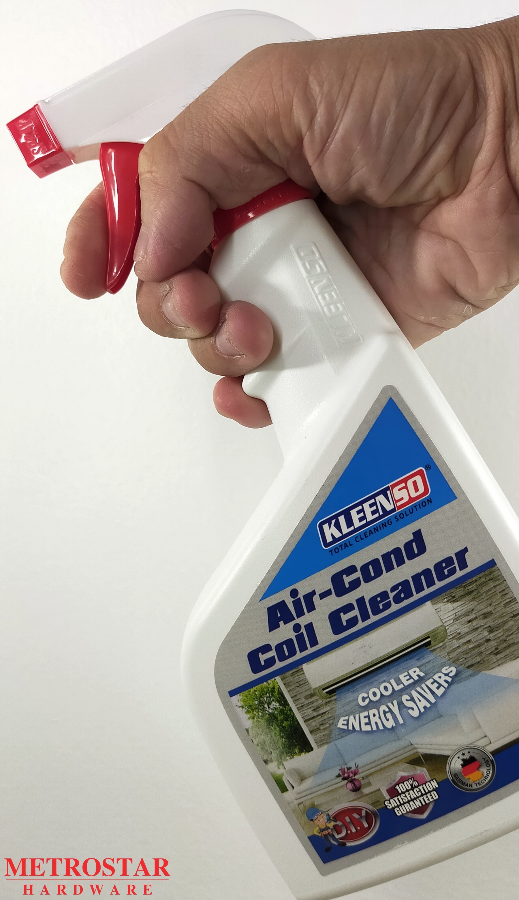 Air cond Coil Cleaner Cooler Energy Saver Pencuci Coil Airocn Sejuk Jimat