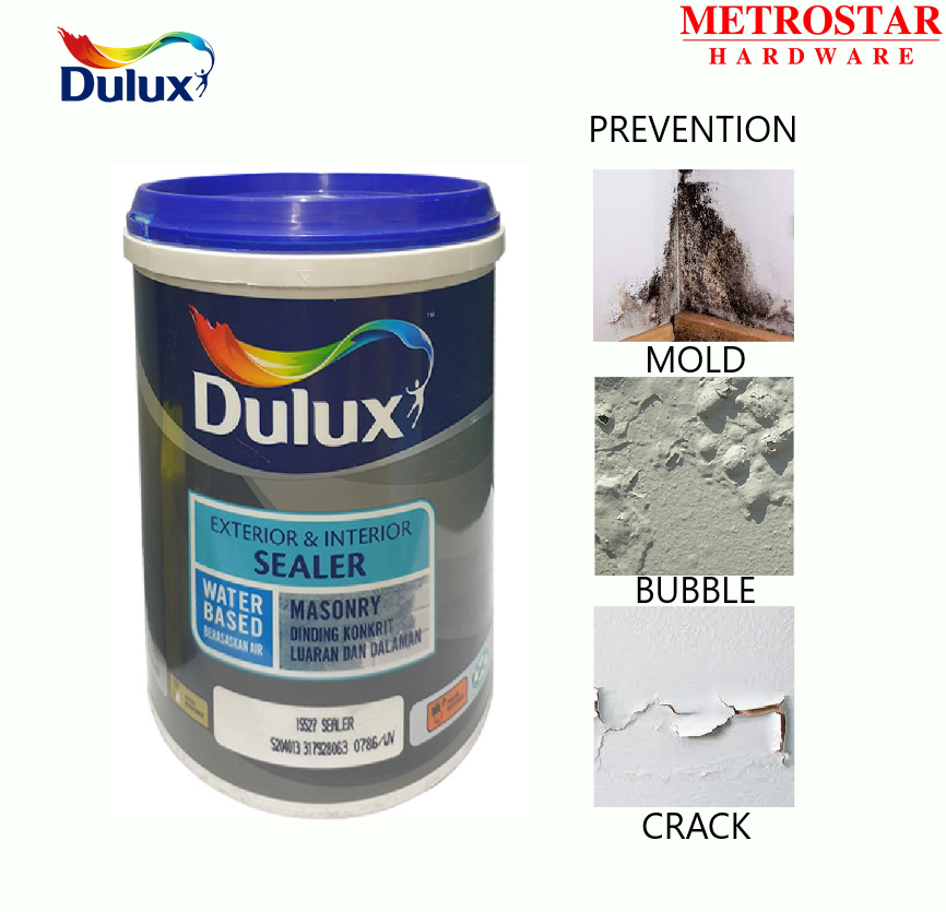 5 LITRE DULUX INSPIRE WHITE 15527 WALL SEALER UNDERCOAT PUTIH SEALER