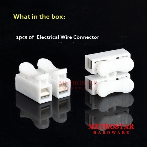 6A Electrical Wire Connector Self Locking Clip Type (1pcs)