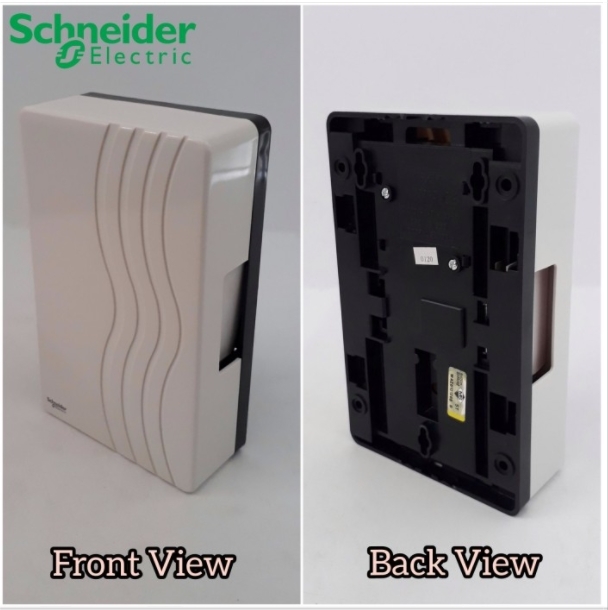 SCHNEIDER MECHANICAL WIRED DOOR BELL DING DONG CHIME FOR TERRACE LANDED HOUSE