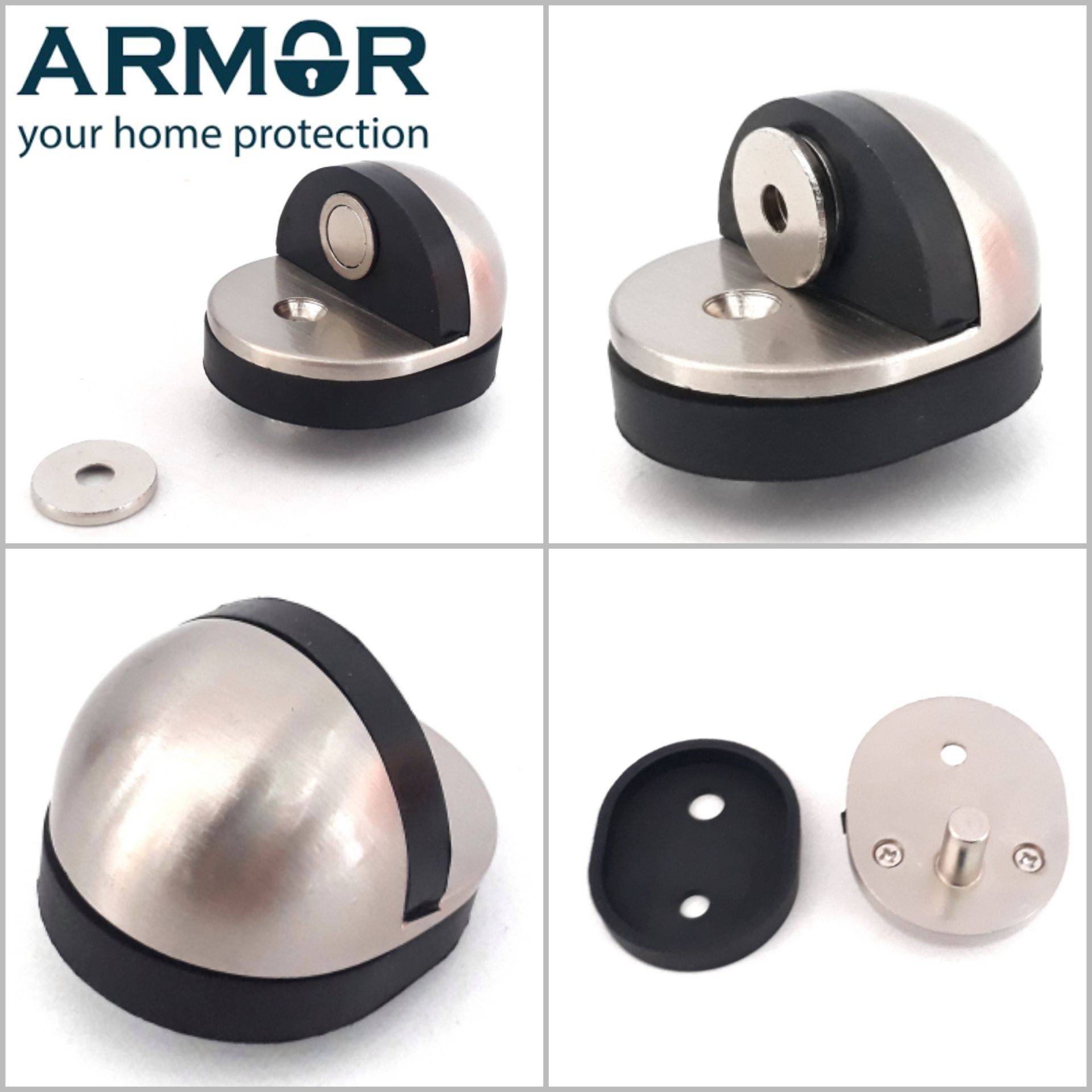 ARMOR Dome Door Stopper Door Holder For Wooden Room Door Entrance