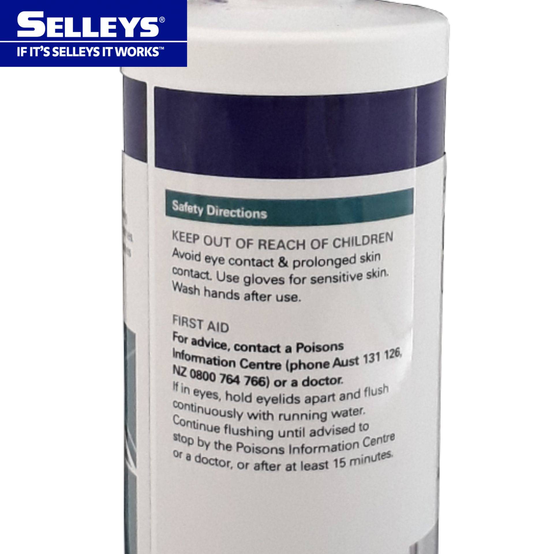 SELLEYS GLASS CLEANER 500ML FOR CLEANING GLASS, MIRRORS AND ALUMINIUM