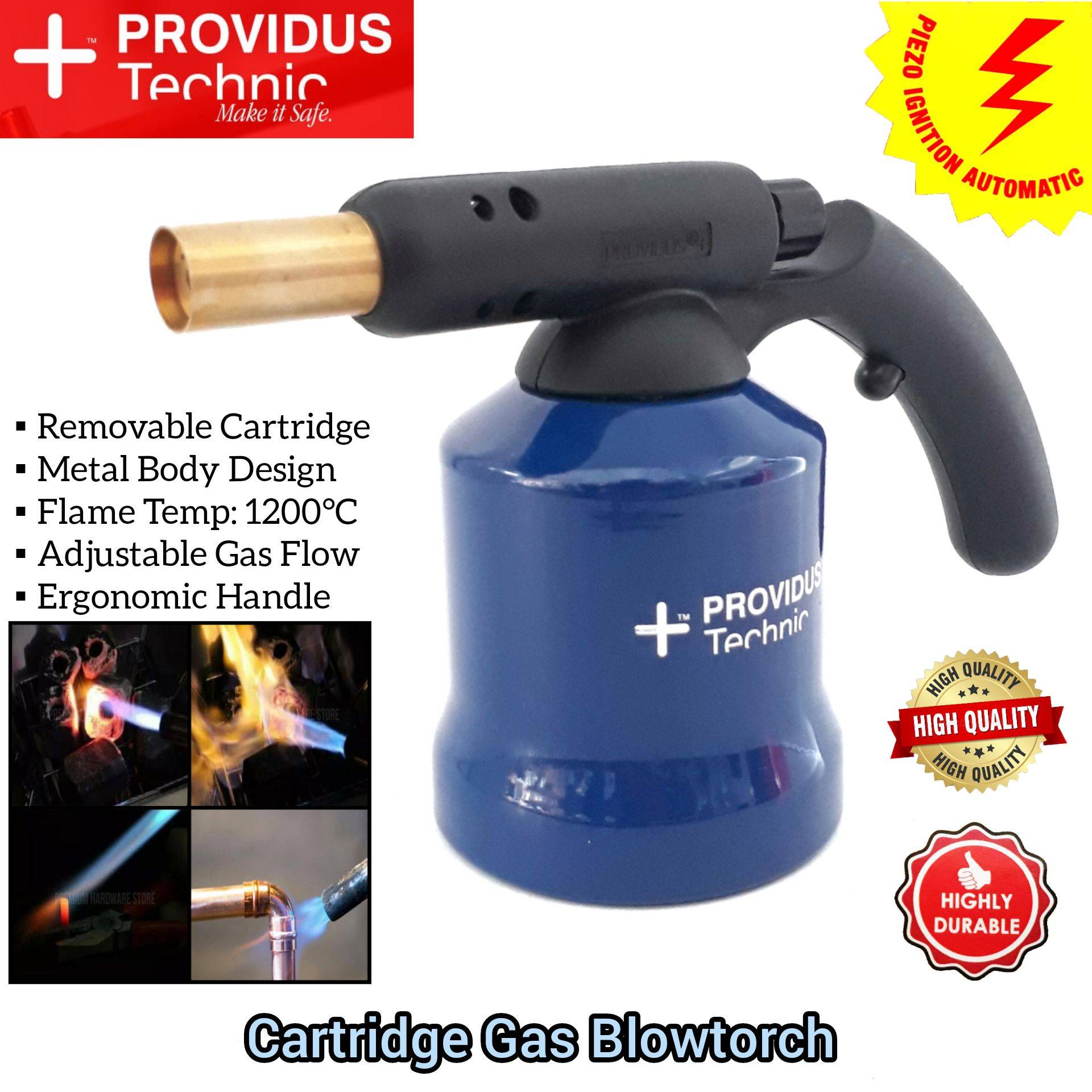PROVIDUS TECHNIC CARTRIDGE GAS BLOWTORCH