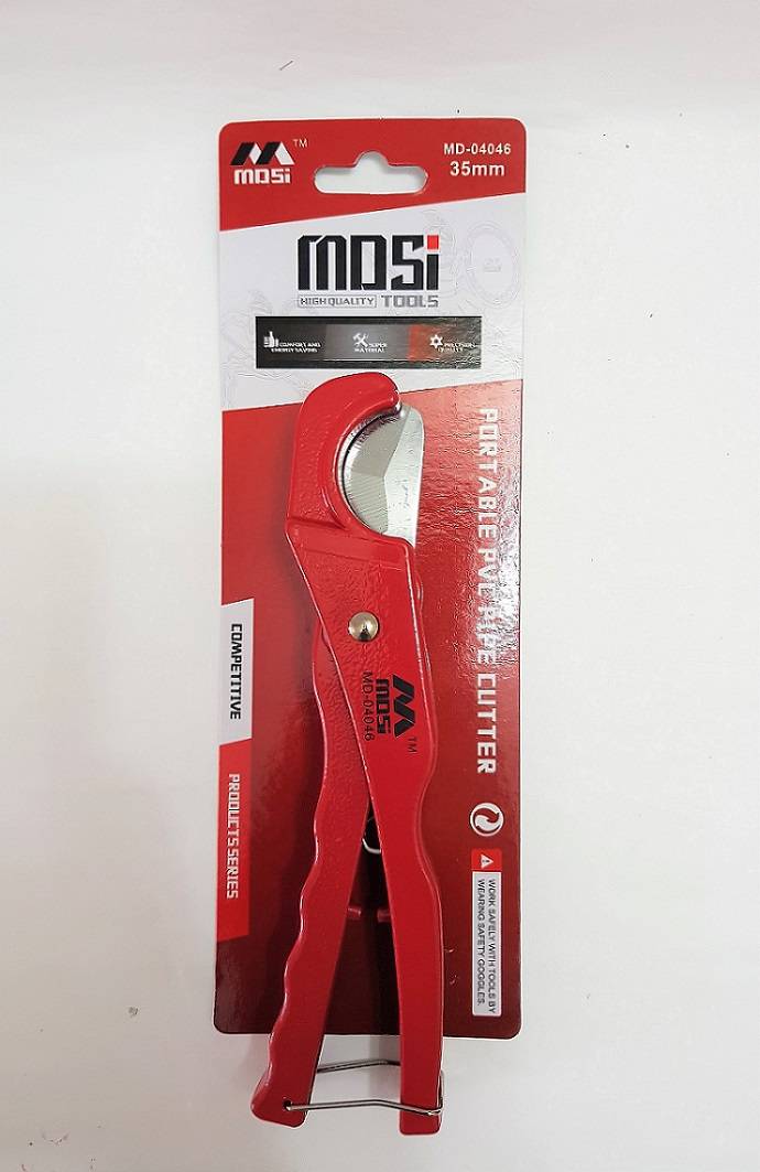 MDSI HIGH QUALITY PORTABLE FAST CUTTING PVC PIPE CUTTER 35 MM