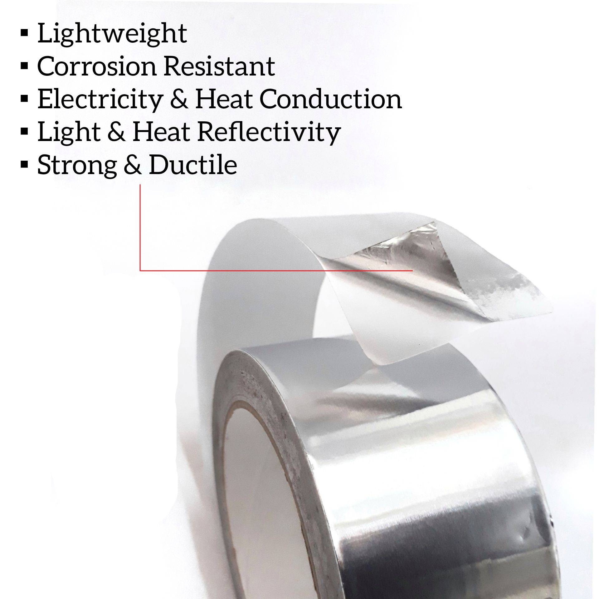 2INCH WIDTH ALUMINIUM FOIL TAPE FOR KITCHEN SUCTION HOSE