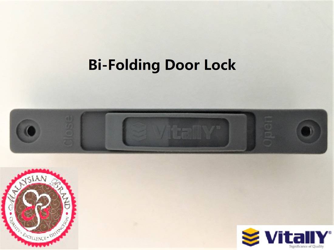 VITALLY FOLDING DOOR LOCK HANDLE FOR BIFOLD DOOR
