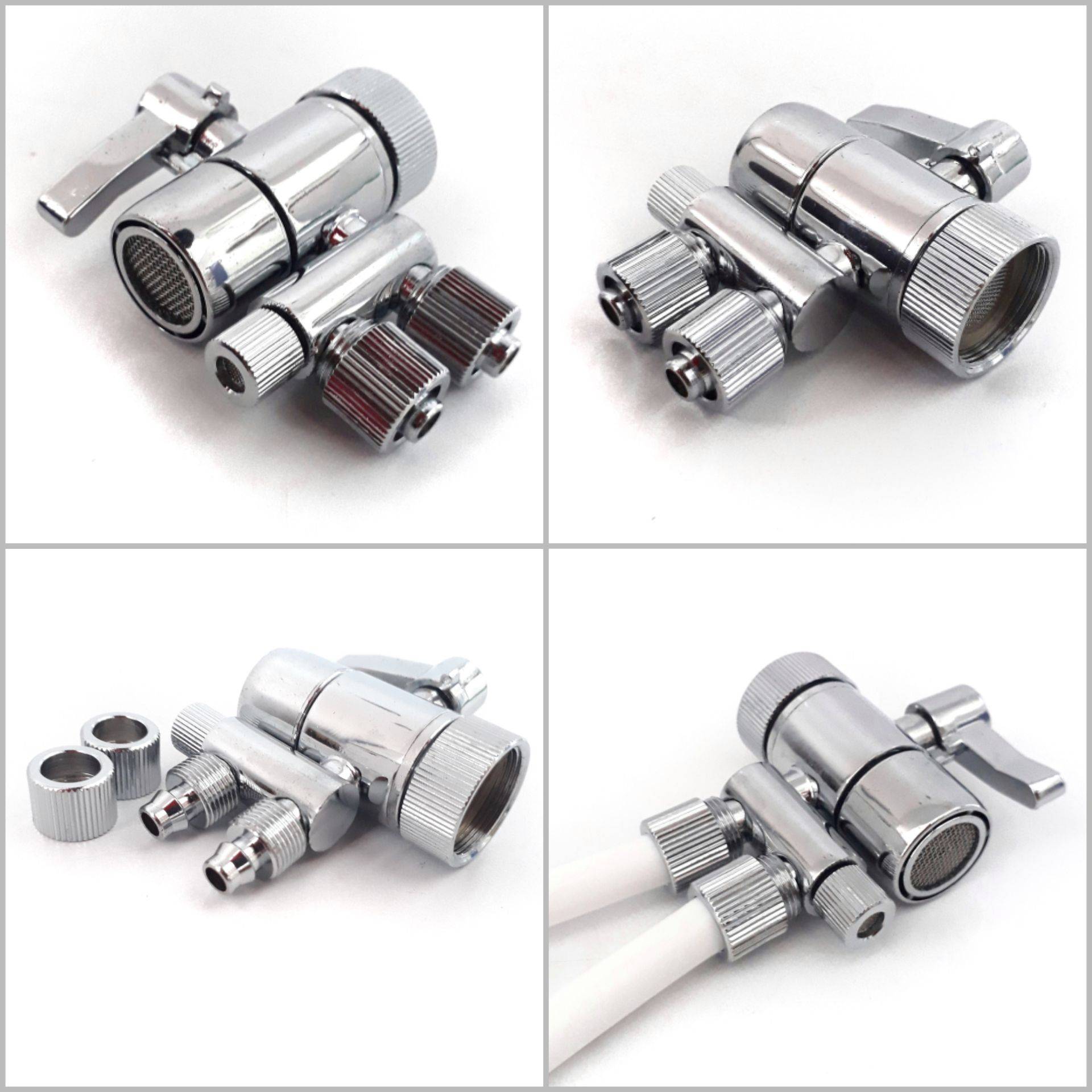 3/8INCH 2 WAY KITCHEN FAUCET WATER FILTER ADAPTER