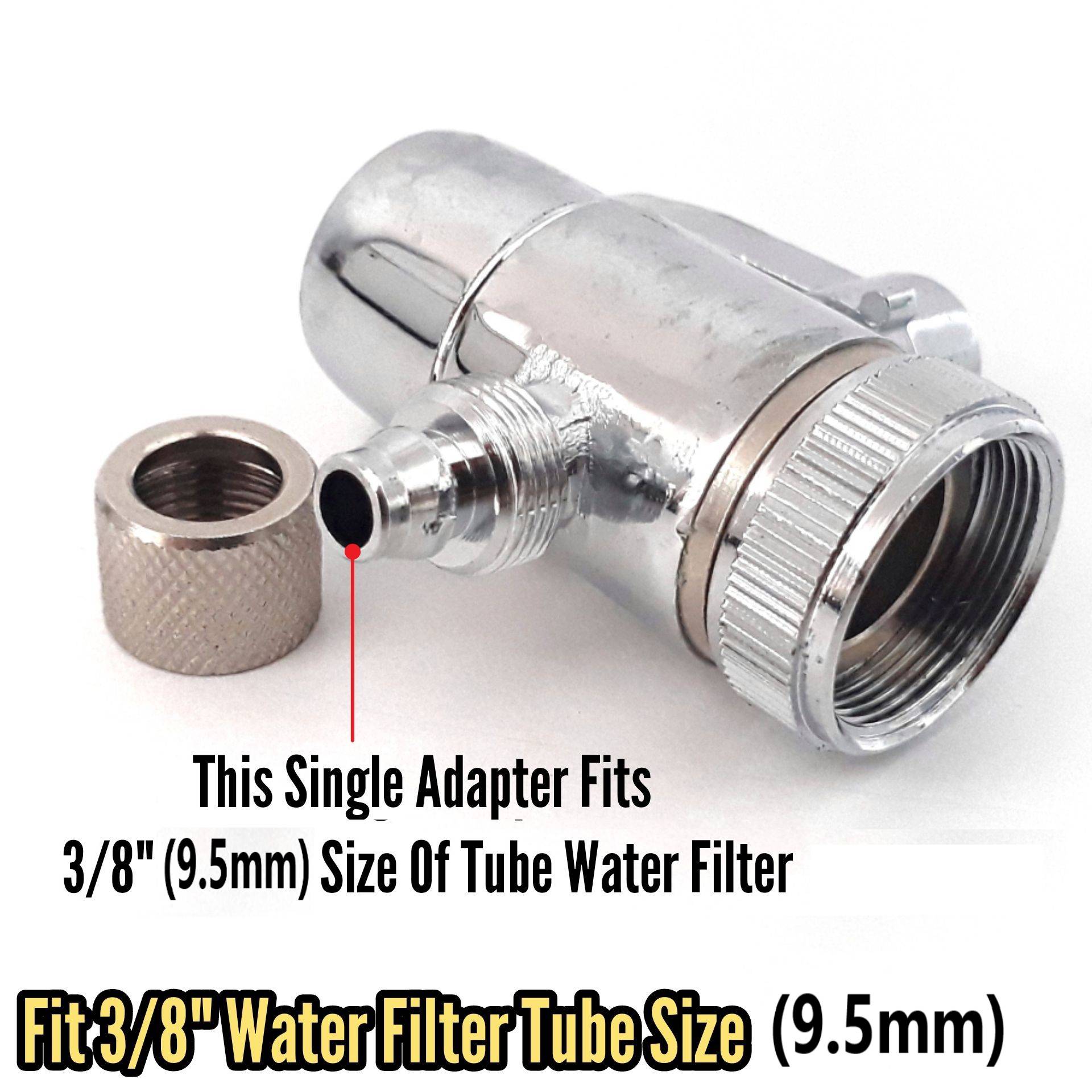 3/8INCH SINGLE KITCHEN FAUCET WATER FILTER ADAPTER