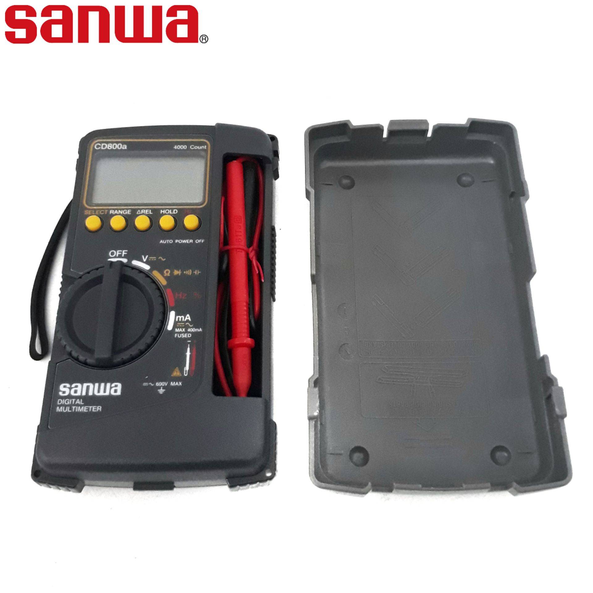 SANWA DIGITAL MULTIMETER CD800A(JAPAN) FOR ELECTRICAL MEASUREMENT TEST