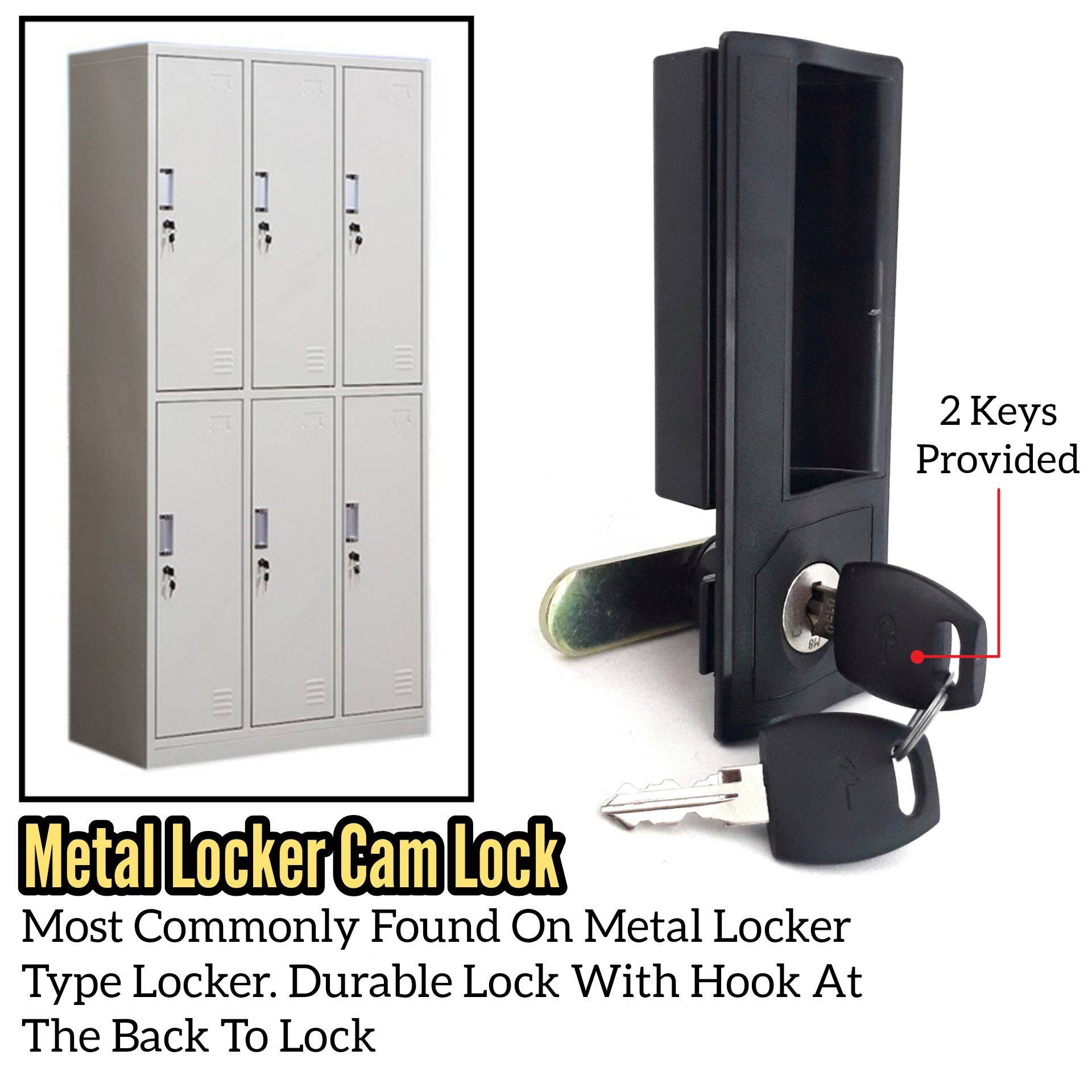 METAL LOCKER CAM LOCK