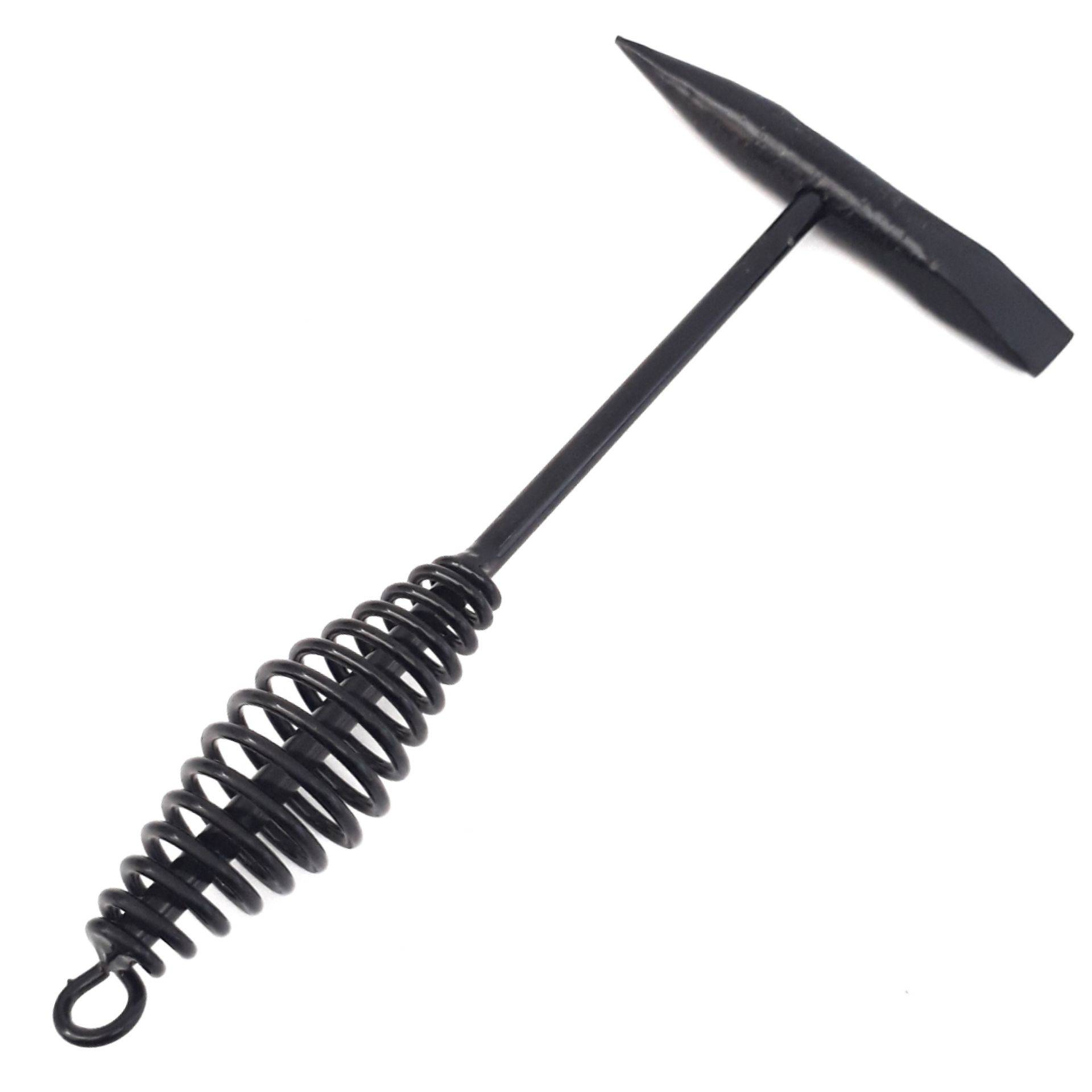 CHIPPING/WELDING HAMMER 300G WITH COIL SPRING HANDLE