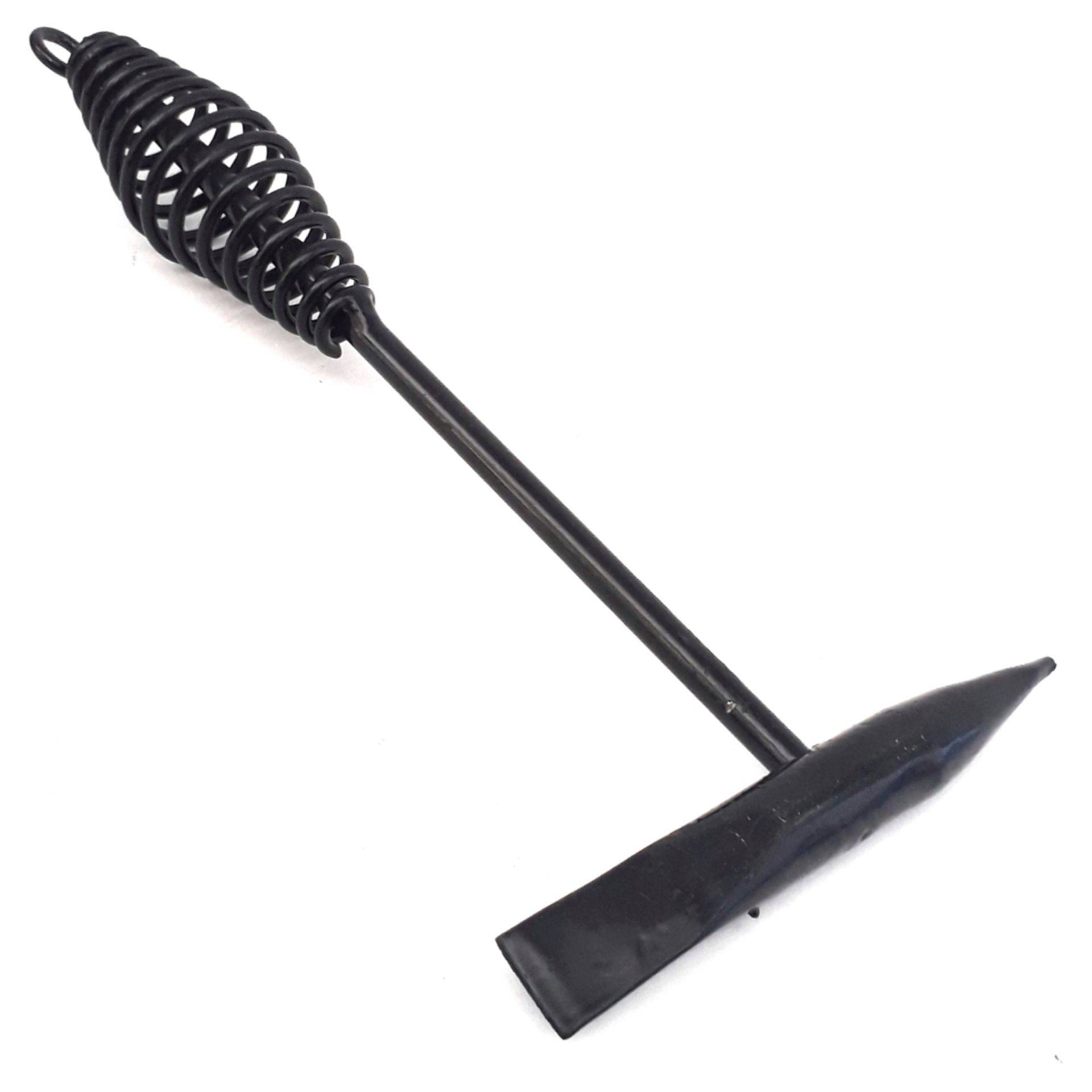 CHIPPING/WELDING HAMMER 300G WITH COIL SPRING HANDLE