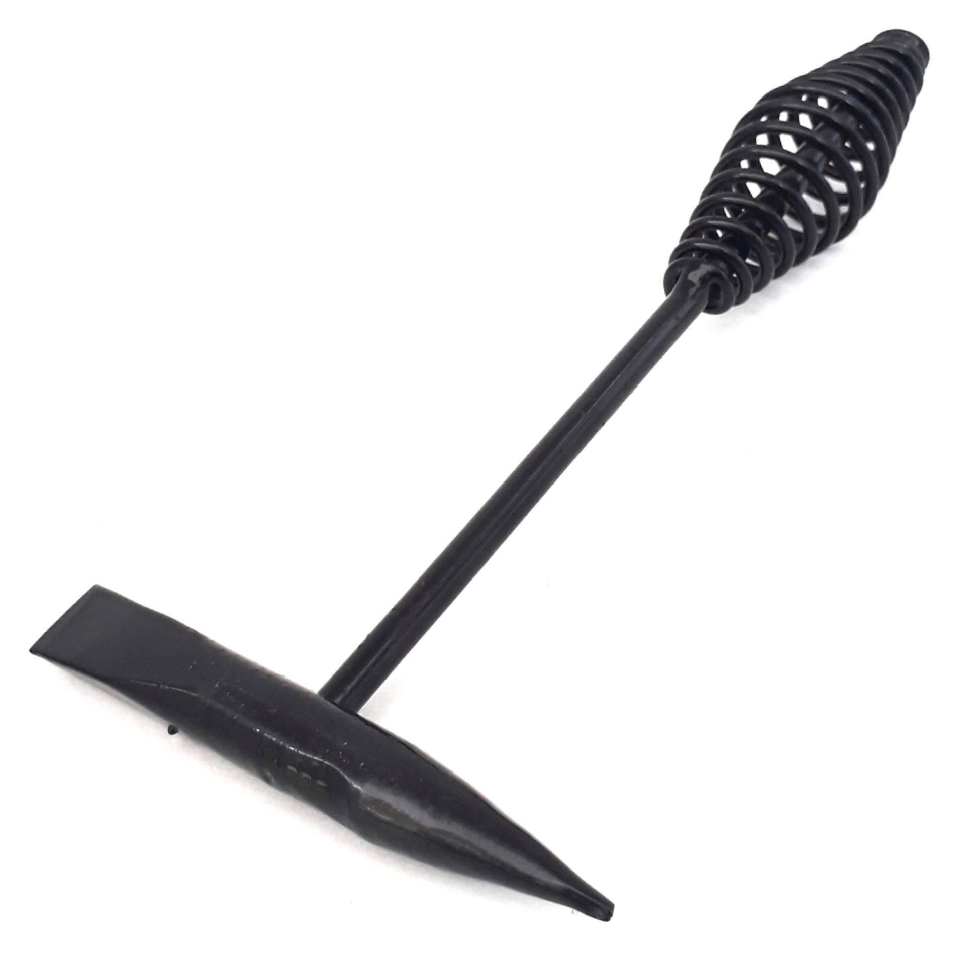CHIPPING/WELDING HAMMER 300G WITH COIL SPRING HANDLE