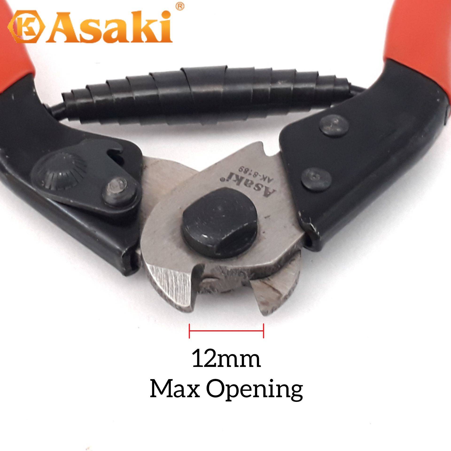 ASAKI 8" HEAVY DUTY STEEL WIRE ROPE CUTTER TOOL FOR CUTTING STEEL WIRE
