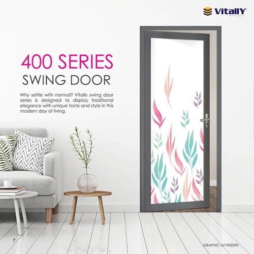 Vitally Swing Door 450A (3ft x 7ft) Penang Area Only