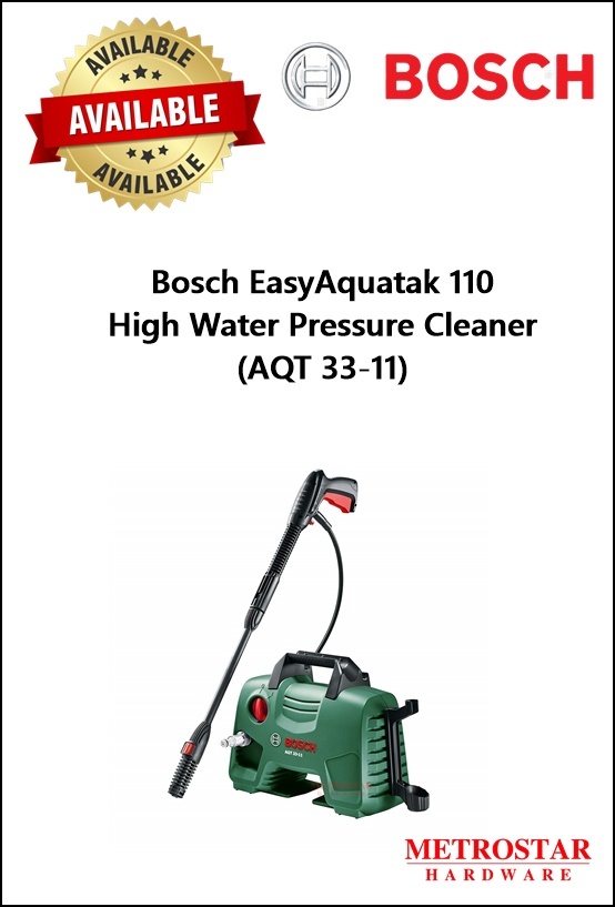 Bosch EasyAquatak 110 High Water Pressure Cleaner