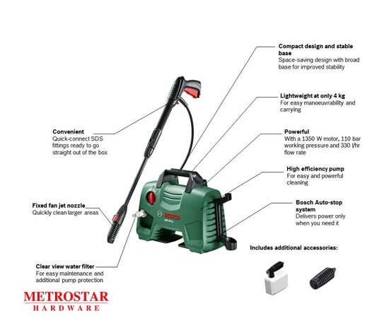 Bosch EasyAquatak 110 High Water Pressure Cleaner