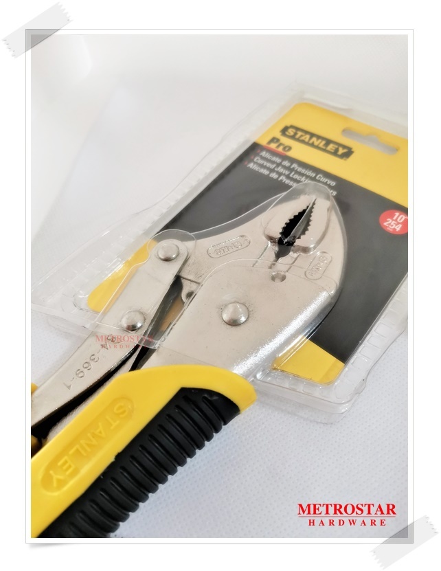 10'' Jaw Locking Pliers Pro Curved STANLEY