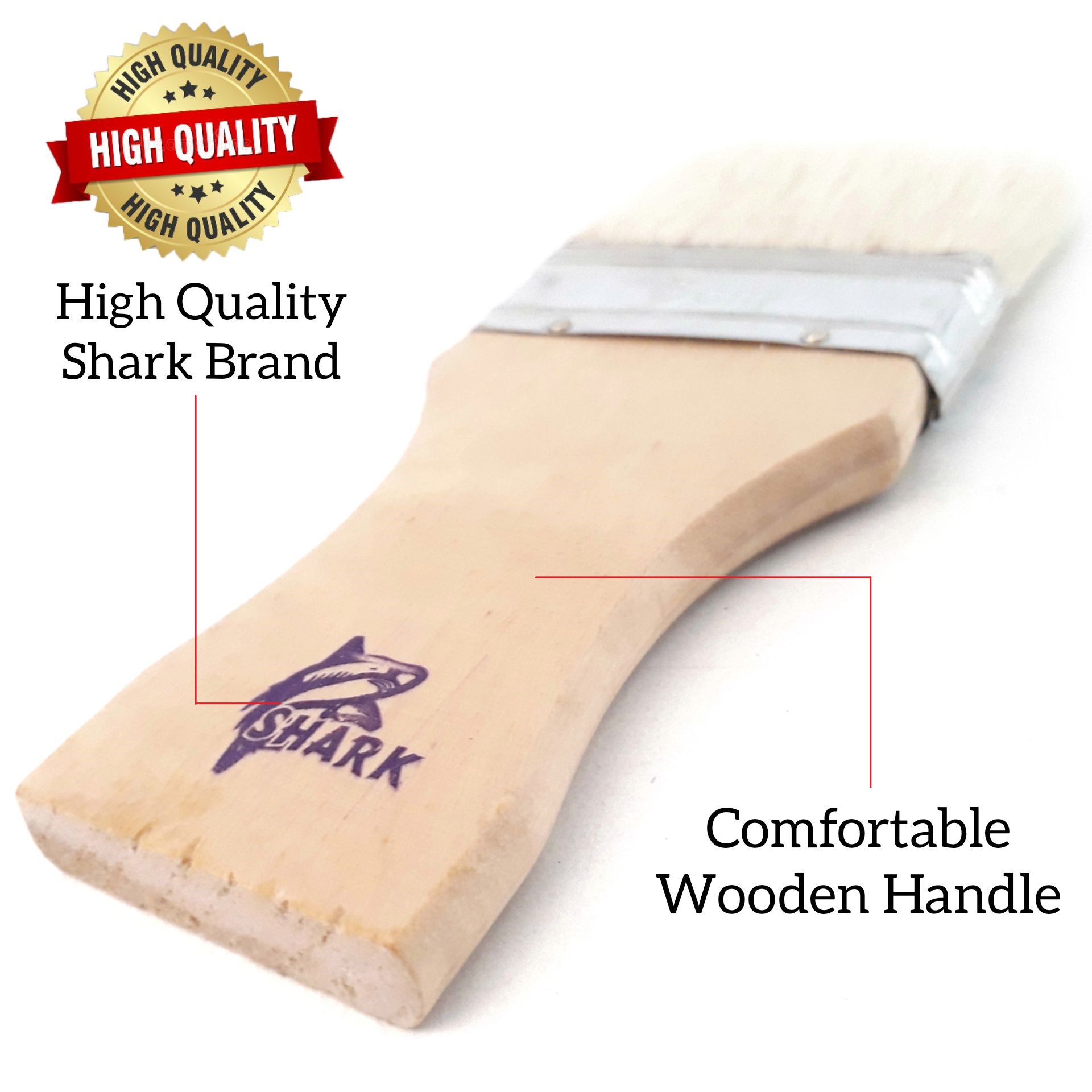 VARNISH BRUSH SHELLAC PAINT BRUSH FOR WOOD FURNITURE SHELLAC