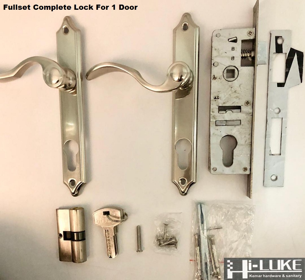 HILUKE MORTISE LEVEL LOCK FOR STEEL GRILL DOOR HOME