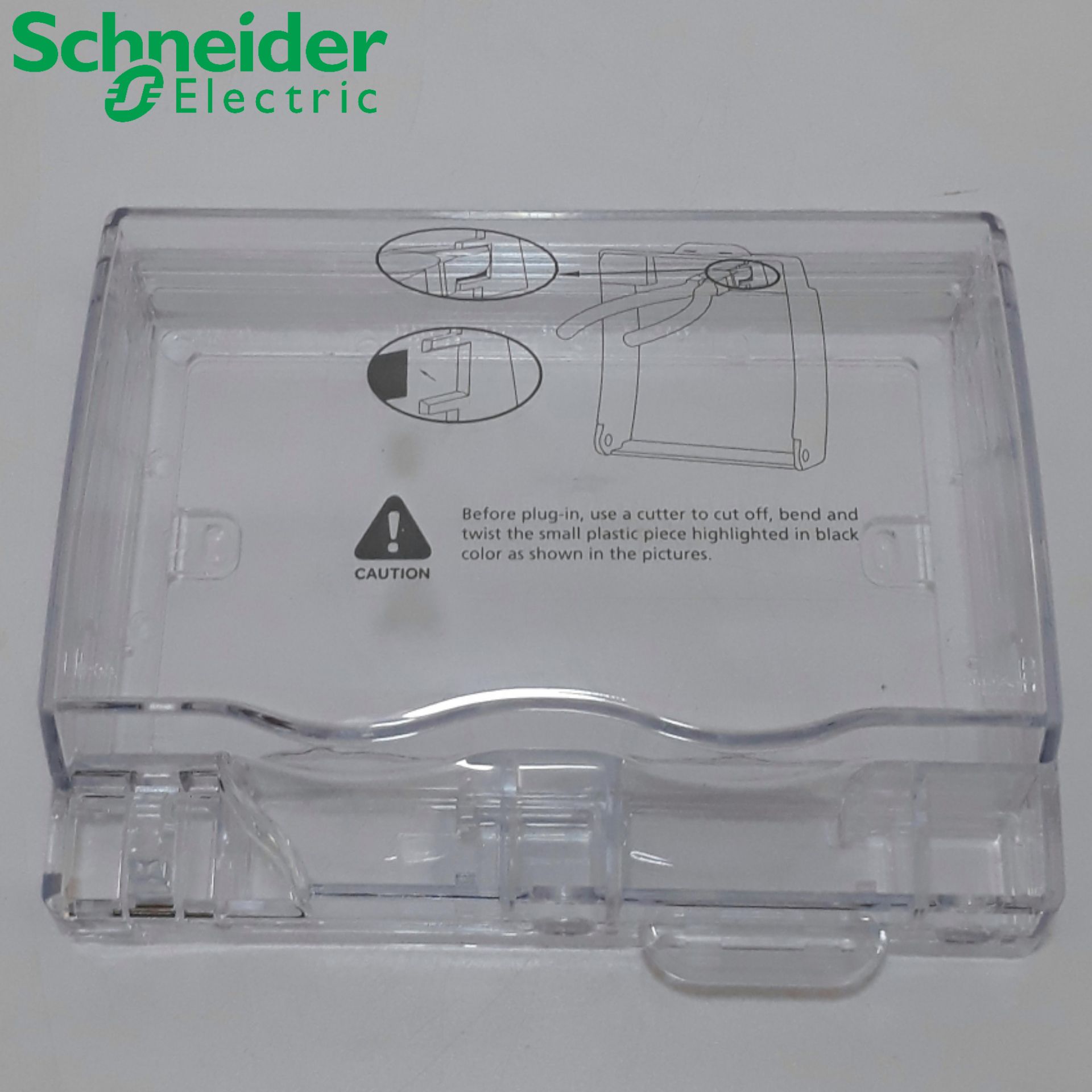 SCHNEIDER HEAVY DUTY WEATHERPROOF THICK COVER TRANSPARENT DOUBLE TWO
