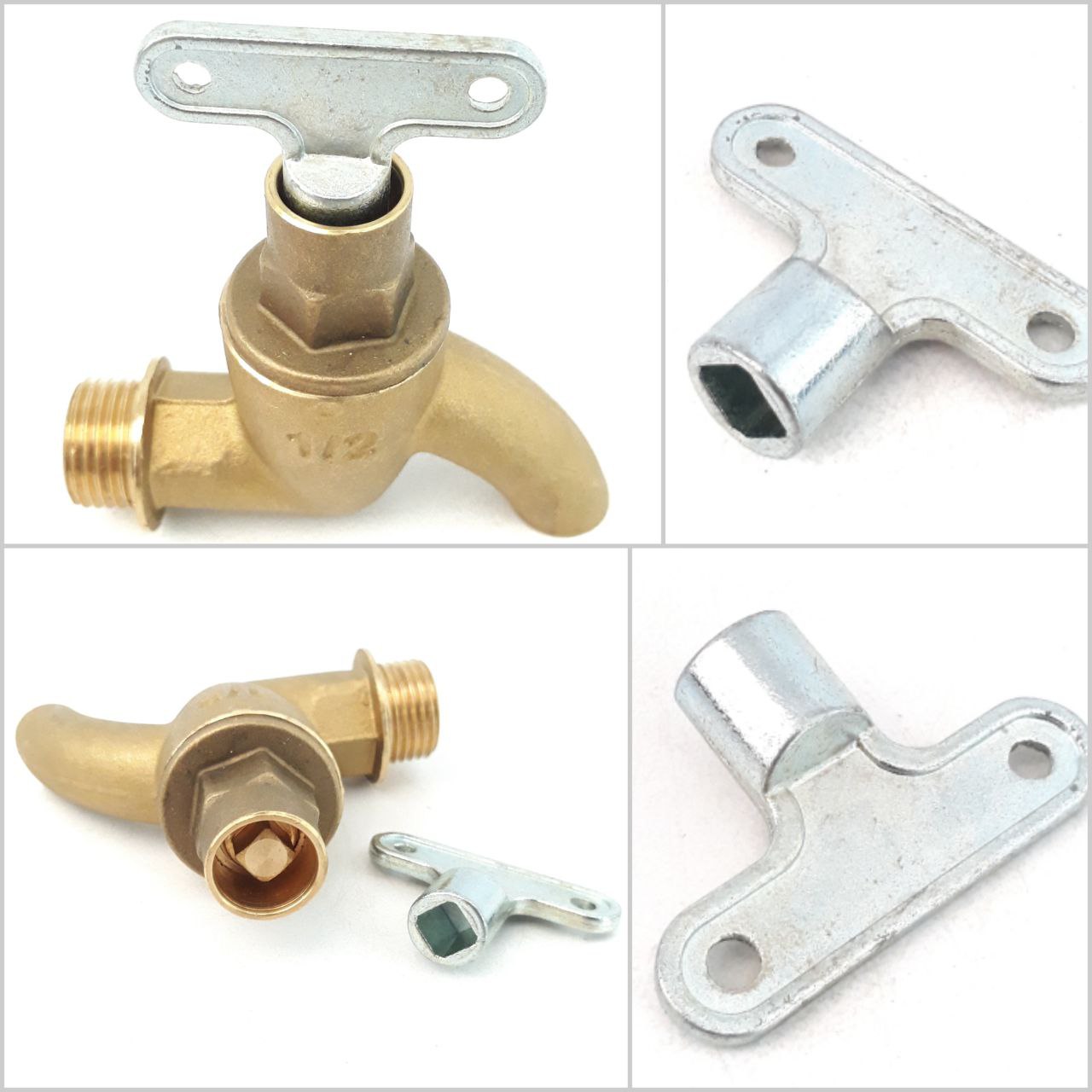 REMOVABLE WATER TAP KEY FOR WALLBIBTAP GARDEN AND OUTDOOR BIBTAP