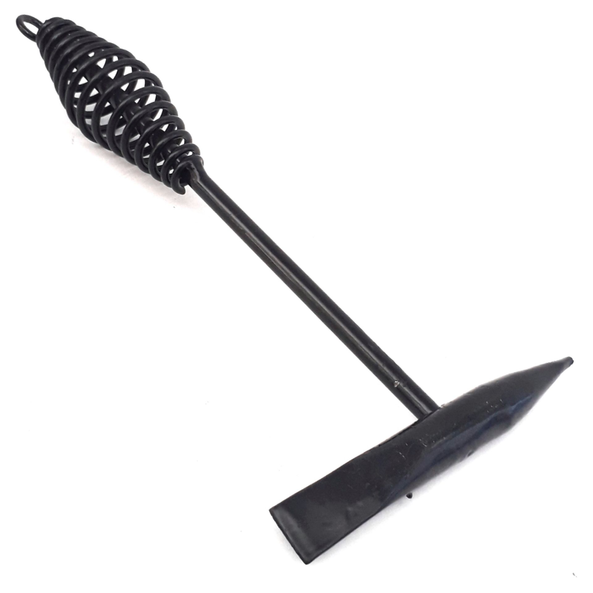 CHIPPING/WELDING HAMMER 300G WITH COIL SPRING HANDLE