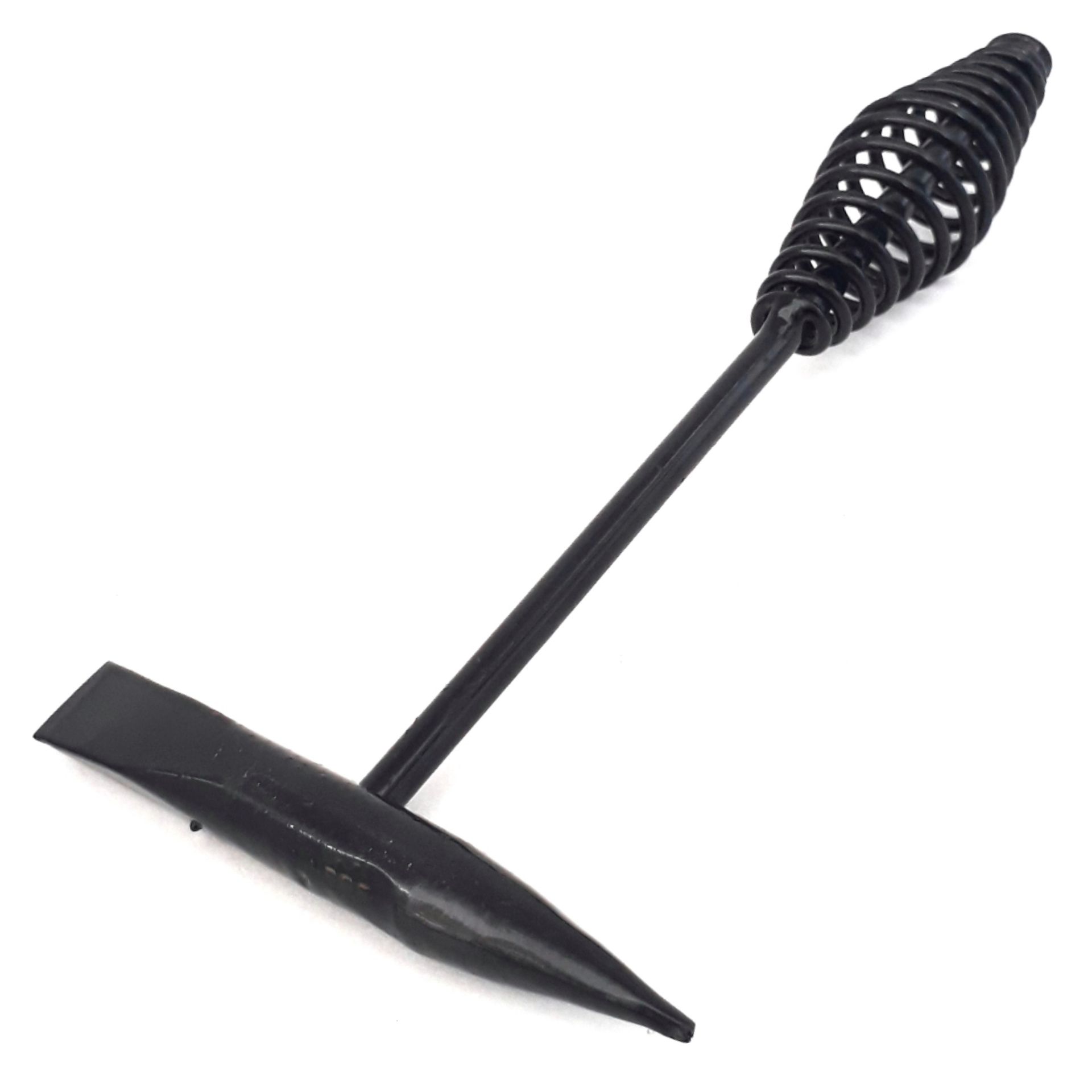 CHIPPING/WELDING HAMMER 300G WITH COIL SPRING HANDLE