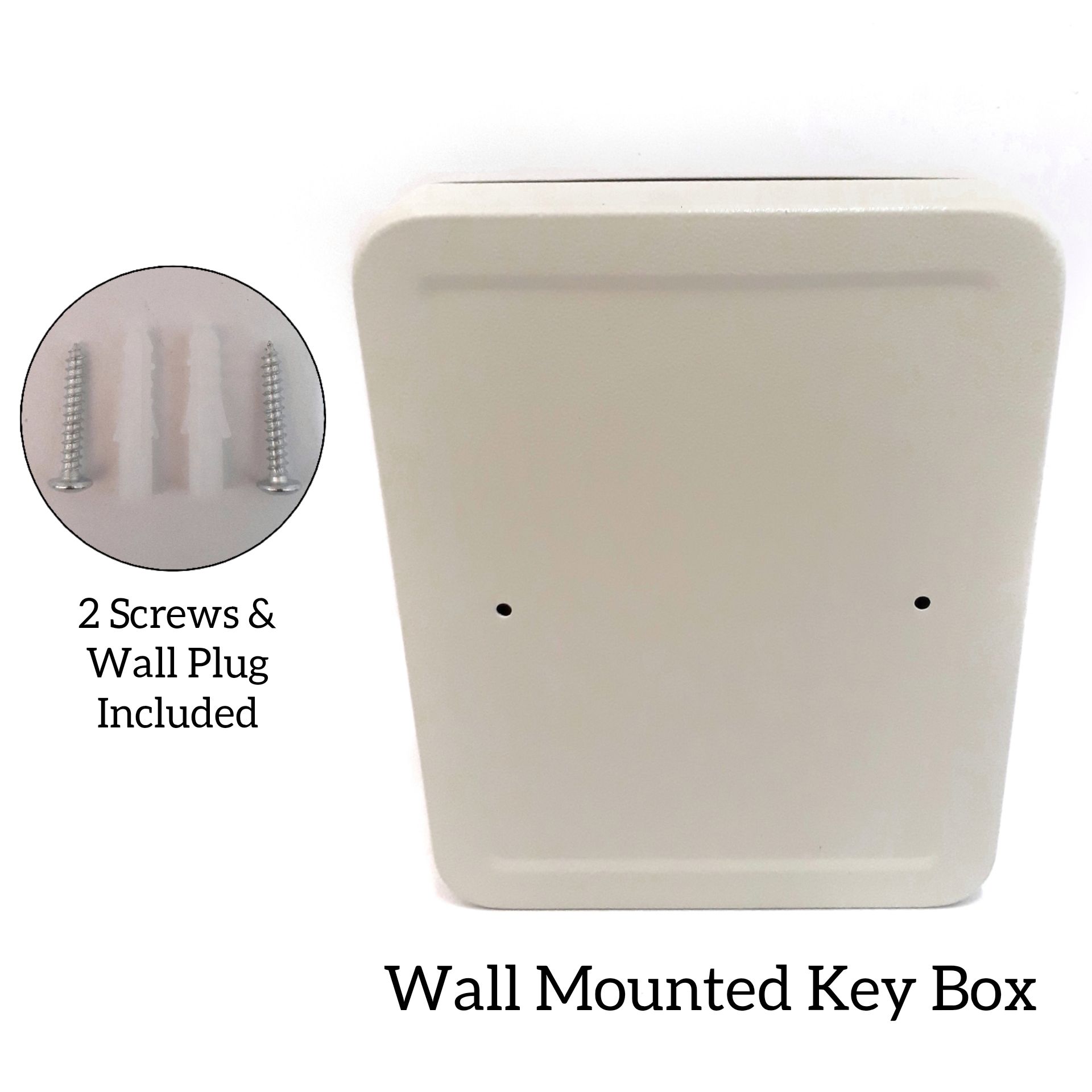 SAFETY AND SECURITY WALL MOUNTED METAL STEEL KEY BOX FOR HOME OFFICE