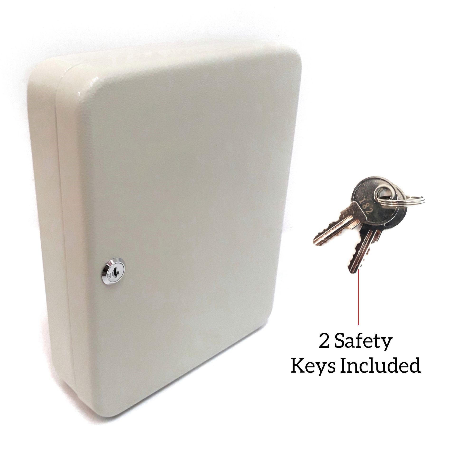 SAFETY AND SECURITY WALL MOUNTED METAL STEEL KEY BOX FOR HOME OFFICE